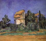Paul Cezanne pigeon tower oil painting picture wholesale